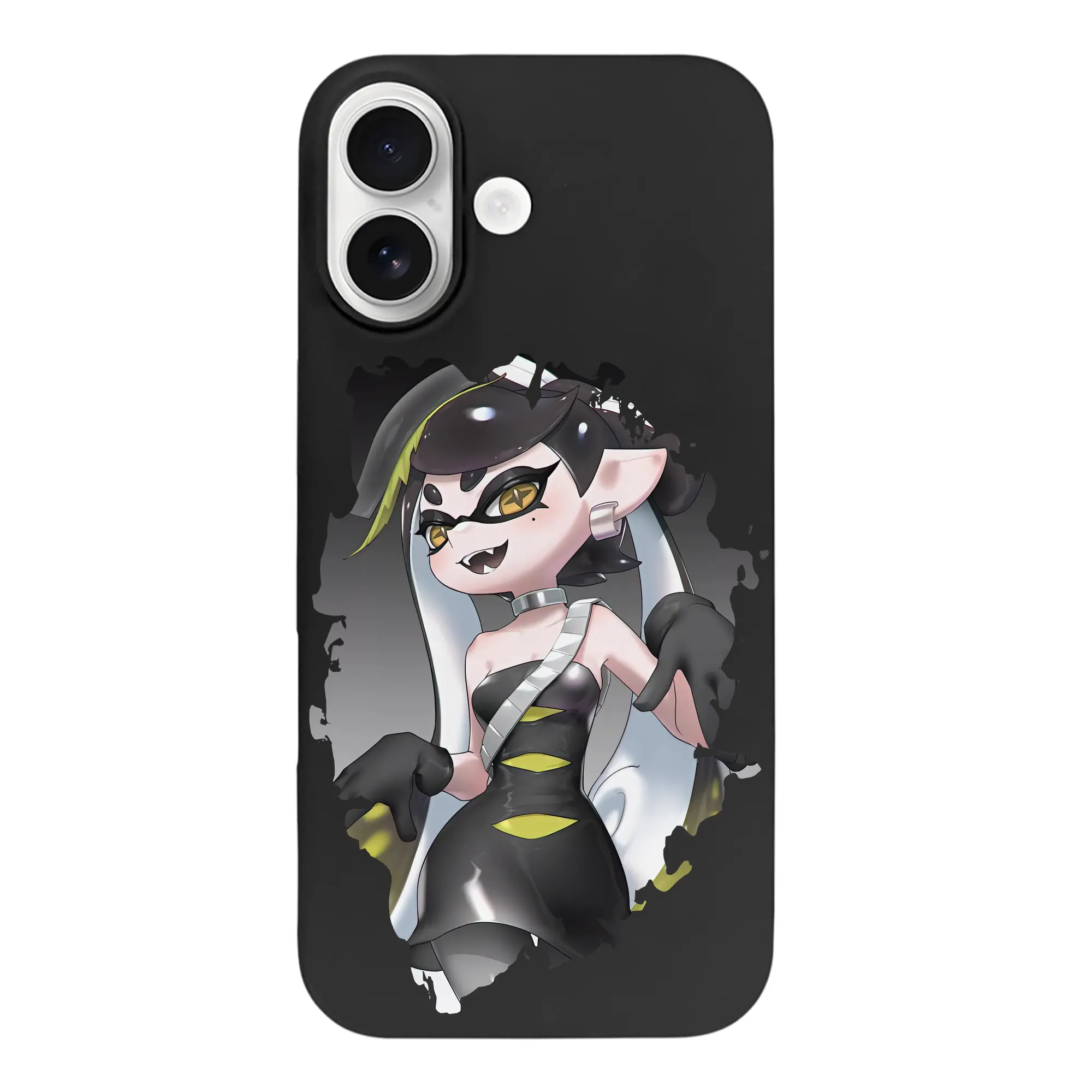 スプラトゥーン グッズ,シオカラーズ アオリ - iPhone 17 シリーズ シリコンケース 薄型 耐衝撃 指紋防止 ソフトタッチカバー 精密フィット 傷防止 保護ケース iPhone 17/17 Air/17 Pro/17 Pro Max 対応